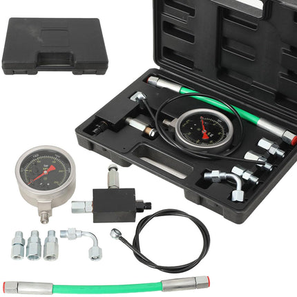 EWANYO Common Rail Diesel High Pressure 2500 Bar Tester Kit with Pressure Limiting Valve Common Rail Pump Plunger Pressure Test Tool Set