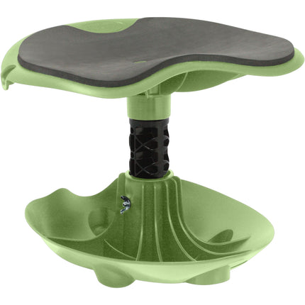 TheXceptional ROCKr Garden Stool with Seat Pad | Gardening Stool with Rocking Base for Yard and Garden | Light Weight Gardeners Chair Tool to Help Knees | Made in USA by Vertex Products | Model EX121