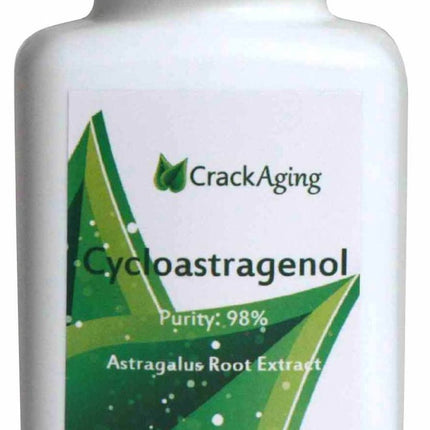 Crackaging Super-Absorption Cycloastragenol 98% Anti-Aging Supplements 25mg 60 caps in 2 Bottles