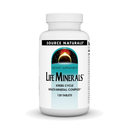Source Naturals Life Minerals, Krebs Cycle Multi-Mineral Complex* - 120 Tablets