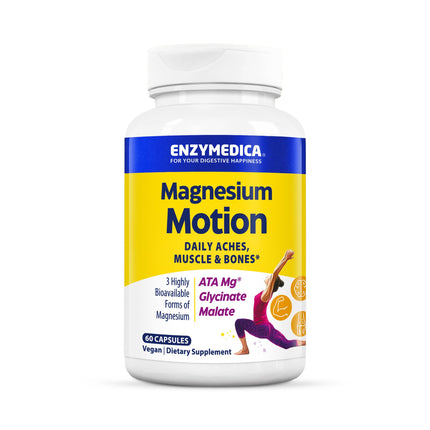 Enzymedica Magnesium Motion, 60 CT