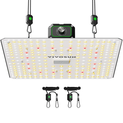 VIVOSUN LumaLight 100W LED Grow Light, Full Spectrum Plant Light, Smart Dimmable & High PPFD for Indoor Plants Seedling Vegetables Bloom, Fits 2×2/2×4 Grow Tents
