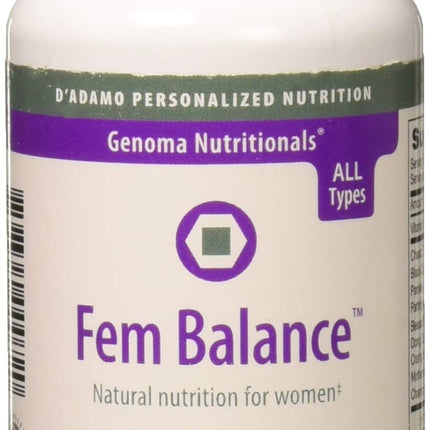 D'Adamo Personalized Nutrition Fembalance, 90 Count