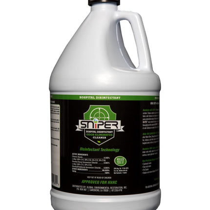 SNiPER Hospital Disinfectant, Odor Eliminator & All-Purpose Cleaner, 1 Gallon