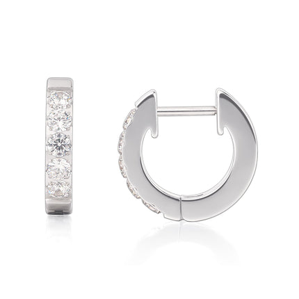 Limerencia Hypoallergenic Implant Grade Titanium Huggie Hoop Earrings