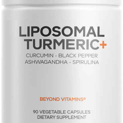 Codeage Organic Turmeric Supplement - 95% Curcumin Extract Pills - Liposomal Fermented Botanical Blend Black Pepper, Ashwagandha, Ginger, Stephania, Boswelia, Cumin, Digestive Bitters - 90 Capsules