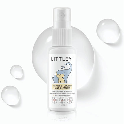 Littley Infant & Toddler Hand Cleanser | HOCl Spray | 2 oz