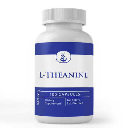 Pure Original Ingredients L-Theanine, (100 Capsules) Always Pure, No Additives or Fillers, Lab Verified