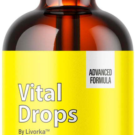 Vital Drops - Official VitalDrops Liquid Drop Premium Advanced Formula All Natural Support, Vital Drops Supplement for Overall Health & Daily Wellness Droppers Review, 1 Bottle for 1 Month