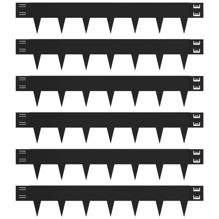 Gardenaire Metal Landscape Edging 6 Pack,40'' L x 6'' H