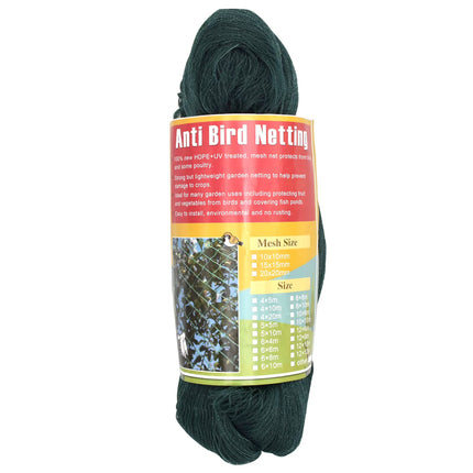 Bird Netting 20'x40' with 1" Square Mesh Bird Net Garden Netting for Chicken Coop, Aviary, Deer Fence, Chicken Netting Fruit Tree Netting