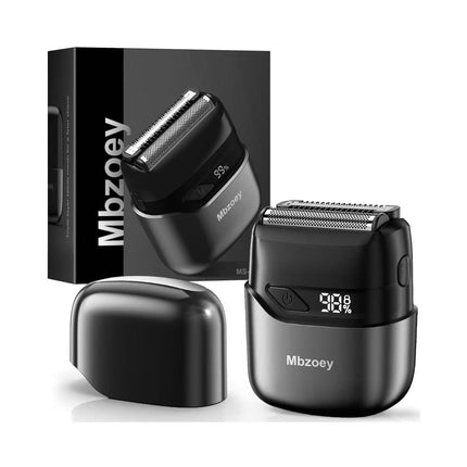 Mbzoey Electric Foil Shavers for Men: IPX7 Waterproof - Magnetic Cover
