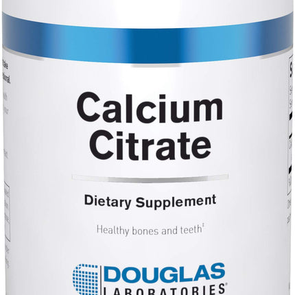 Douglas Laboratories Calcium Citrate | Elemental Mineral to Support The Strength and Structure of Bones and Teeth | 250 Tablets