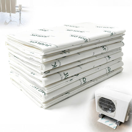 10 Pcs Water Absorbent Mats - 13.8" x 15.8" Reusable Water Absorbing Pads for Home, Kitchen, Garage, and Basement - Hand-Wringable Quick-Dry Water Absorbers (1 Pack, 10 Pcs)