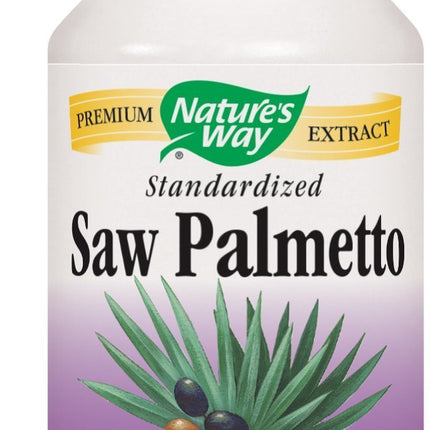 Nature's Way Saw Palmetto, 160 mg per Serving, 60 Softgels