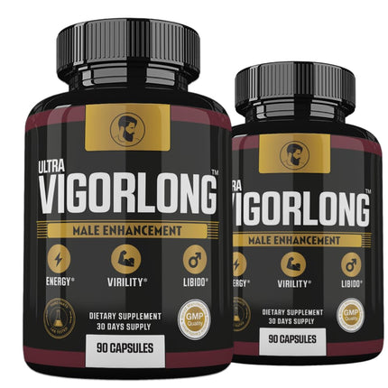 (2 Pack) Ultra VigorLong Supplement Advanced Formula, Ultra Vigor Long for Men, Ultra Vigorlong Capsules, 180 Count