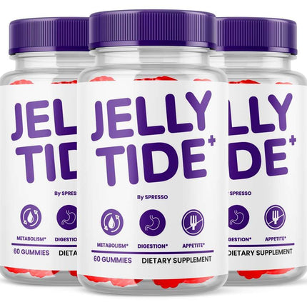 (3 Pack) Jelly Tide Gummies, Official JellyTide Supplement Gummys with Premium Ingredients, Advanced Formula Support for Overall Health & Wellness Reviews (180 Gummies)