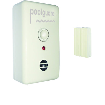 PoolGuard DAPT-2 Water Hazard Pool Door Alarm, White