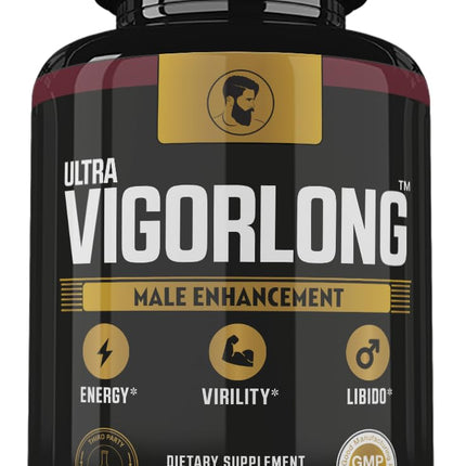 Ultra VigorLong Supplement Advanced Formula, Ultra VigorLong for Men, Ultra Vigorlong Capsules, 90 Count