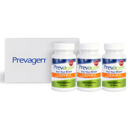 Prevagen Regular Strength Orange Chewables - 90 Tablets (3 Month Supply) | Formulated for Your Brain | 10mg of Apoaequorin Plus Vitamin D3