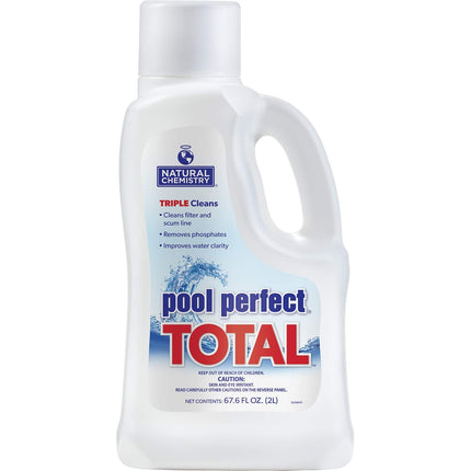 Natural Chemistry 2 Liter Pool Perfect Total, Triple Clean Technology, Removes Phosphate