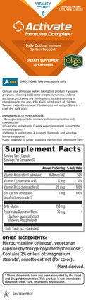 Melaleuca Activate Immune Complex