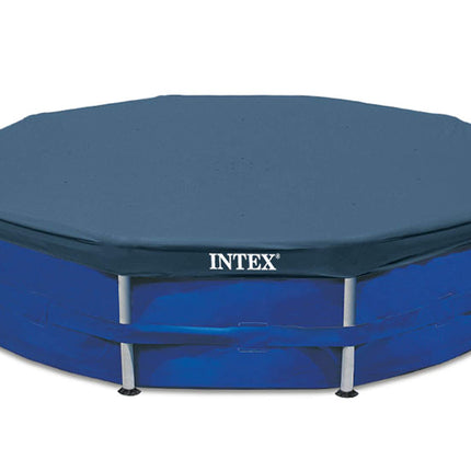 BLOSSOMZ Intex 12' Round Frame Set Easy Swimming Pool Debris Cover | 28031E