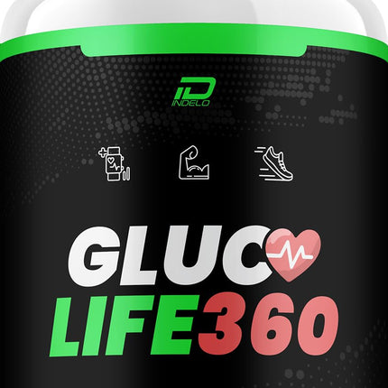 Gluco Life 360 Capsules – GlucoLife 360 Natural Blend Daily Health Supplement (1 Pack - 60 Capsules)