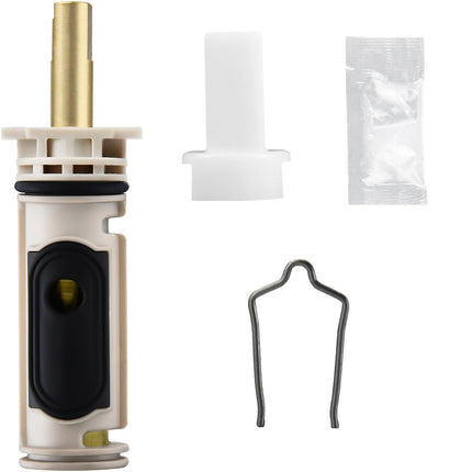 Cartridge Kit Compatible with Moen 1222 Replacement Cartridge for One-Handle PosiTemp Shower and Tub, Brass Core, Fix Common Issues