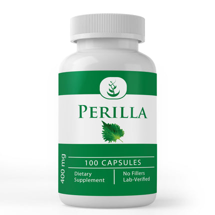 PURE ORIGINAL INGREDIENTS Perilla, (100 Capsules) Always Pure, No Additives or Fillers, Lab Verified