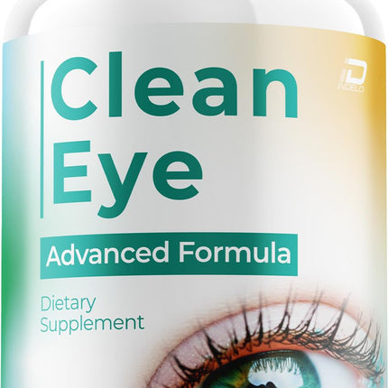Clean Eye Capsule Supplement – Clean Eye Support Supplement Multivitamin with Natural Ingredients (1 Pack - 60 Capsules)