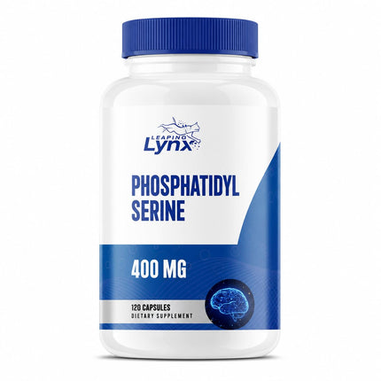 Phosphatidylserine 400 mg – Sunflower Phosphatidylserine Supplement – 120 Capsules (60 Servings) – PS Supplement for Brain, Memory & Cognitive Support – Non-GMO, ISO-Certified
