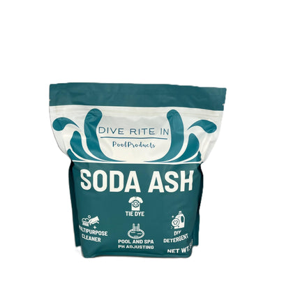 Dive Rite in Premium Soda Ash Designed as a PH Increaser for Pool and Washing Soda for Tie Dying and Everyday Usage (5 Pounds)