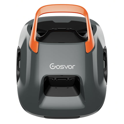 Gosvor Pivot Cordless Robotic Cleaner,Wall Climbing,Extended Battery Life,Self-Parking,Automatic Pool Vacuum for Inground Pools up to 1,100 Sq.ft,Gray