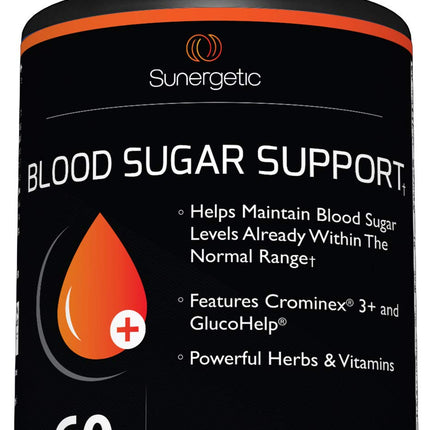 Premium Blood Sugar Support Supplement–Supports Healthy Blood Sugar Levels Already Within Normal Range – Includes Bitter Melon Extract, Vanadium, Chromium, Cinnamon, & Alpha Lipoic Acid-60 Capsules