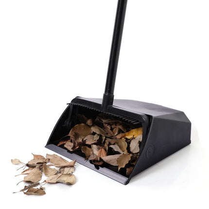 Eyliden Large Commercial Dustpan with Comb Teeth, Upright