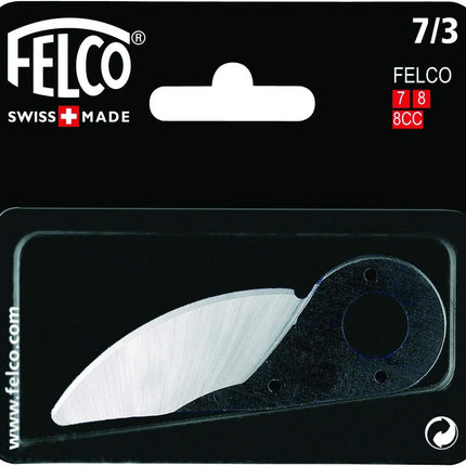 Felco Hand Pruner Replacement Blade (7/3) for Felco Hand Pruners F7 & F8 - Spare Cutting Blade for Garden Pruning Shears & Bypass Clippers (Single Pack)