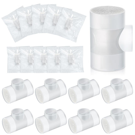 Threlaco 36 Pcs Tracheostomy HME Heat Moisture Exchanger Individually Package Tracheotomy Humidifier Tracheostomy Supplies