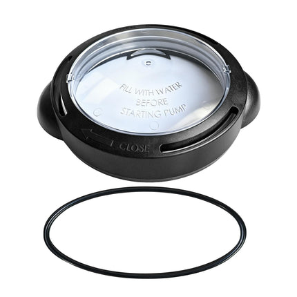 Vsttar SPX5500D Pool Pump Lid,Strainer Cover with Lock Ring and O-Ring Replacement Compatible with Select Hayward Matrix Pump and Filter,SPX5500D Pump Strainer Lid