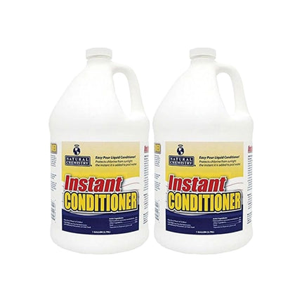 Natural Chemistry Instant Pool Water Conditioner, 1 Gallon, Pack of 2, Protects Chlorine from Sunlight, Instantly-Dissolving and Easy to Use