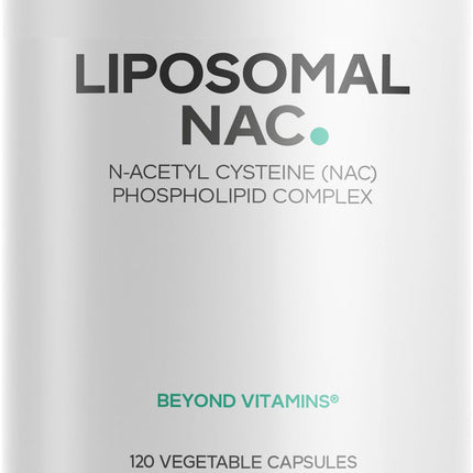 Codeage Liposomal NAC Supplement - N-Acetyl L-Cysteine Amino Acid - 2 Month Supply - Free-Form NAC - Phospholipid Complex - Vegan, Non-GMO, Gluten-Free, Dairy-Free - 120 Capsules