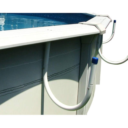 Sun2Solar Solar Pocket Cover Holder 5-Piece Set | U-Shaped Hooks Keep Solar Blankets Off The Ground | Easy Storage & Retrieval | for Steel-Wall Above-Ground Swimming Pools (Stationary/Non-Swivel)