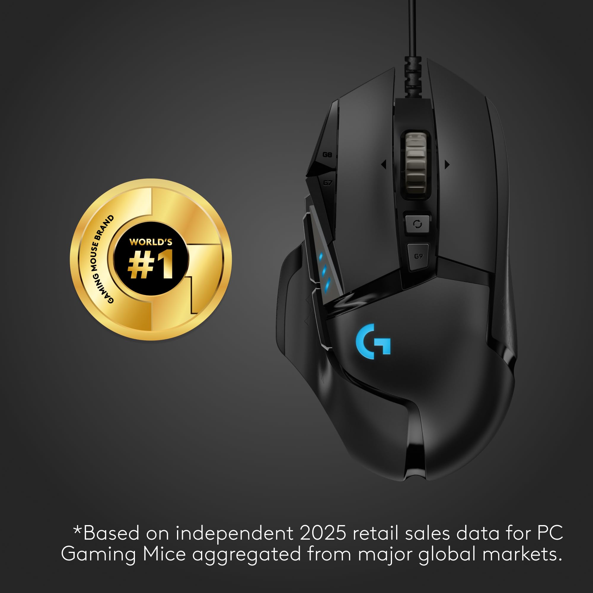 Logitech G502 Hero Wired Gaming Mouse - Black – Organic Dreaming