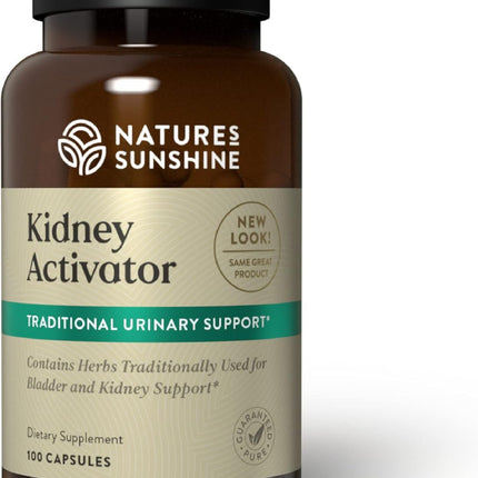 Nature's Sunshine Kidney Activator Capsules, 100 Capsules | Natural Kidney Supplement Contains Herbs to Support and Enhance Kidney Function and Urine Flow