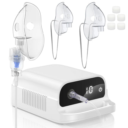 Smart Digital Display Nebulizer for Adults and Children, Nebulizer for Home Use-DN02-0519-spr-S4