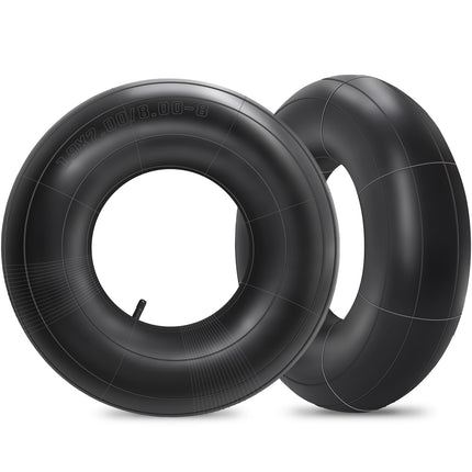 18x8.50-8 18x9.50-8 Lawn Mowers Tubes with TR13 Straight Valve Stem,Heavy Duty Replacement Inner Tubes for Garden Trailer Tractor Golf Cart