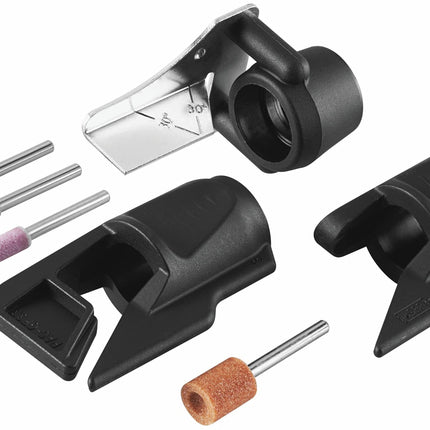 Dremel A679-02 Sharpening Attachment Kit, For Sharpening Outdoor Gardening Tools, Chainsaws, and Home DIY Projects,
