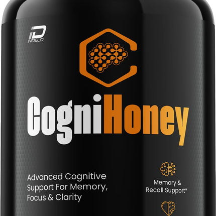 CogniHoney Capsules – Cogni Honey Pills Advanced Formula Natural Blend Focus Memory Support and Reviews - 60 Capsules