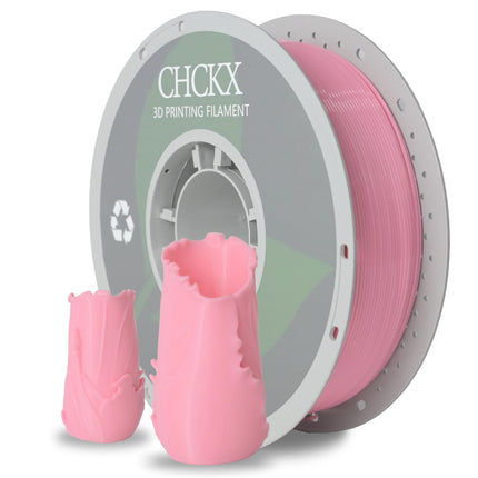 CHCKX PETG 3D Printing Filament 1.75mm, ±0.02mm Tolerance, 1kg Spool (2.2lbs), Pink