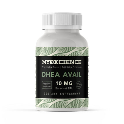 MYOXCIENCE DHEA Avail | Absorption Enhanced DHEA | 10mg, 120 Servings